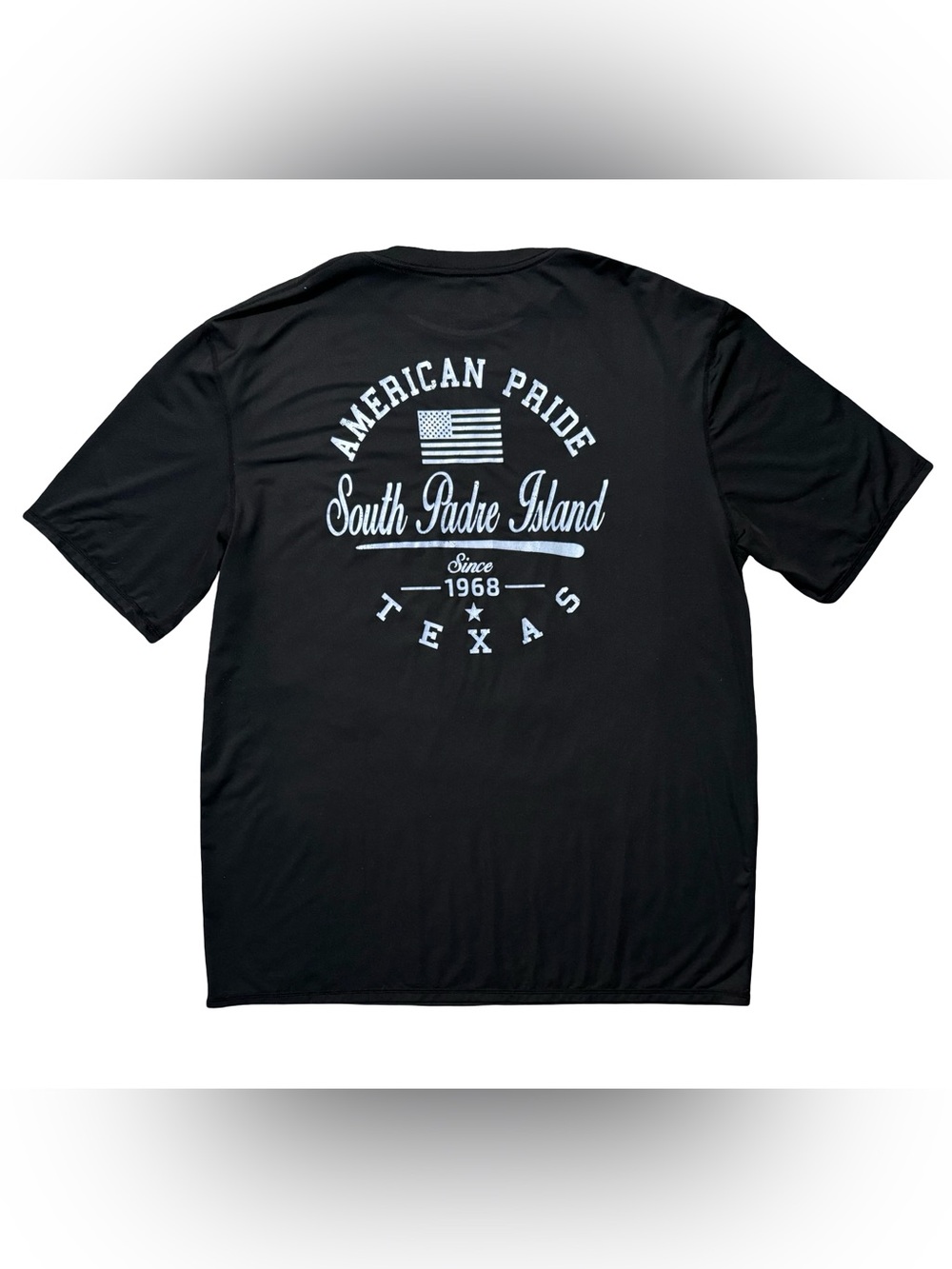 INGEAR Mens UPF 50+ Short Sleeve T-Shirt Quick Dry Black Texas Gorpcore Techwear